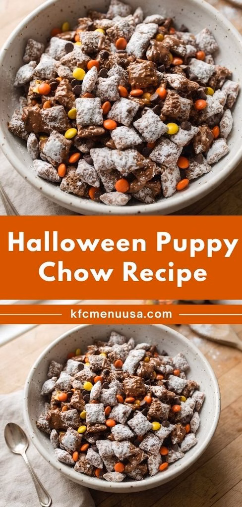 Halloween Puppy Chow Recipe