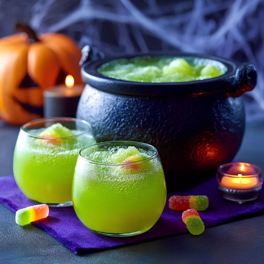 Halloween Sherbet Punch Recipe