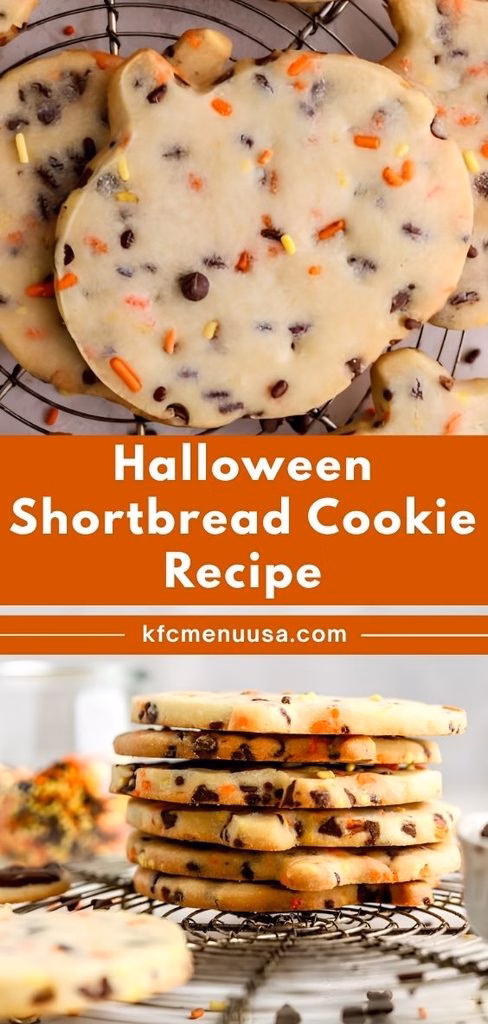 Halloween Shortbread Cookies Recipe
