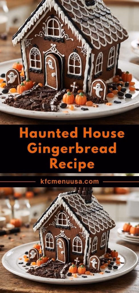 Haunted House Gingerbread Recipe