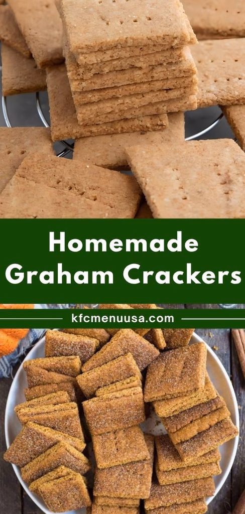 Homemade Graham Crackers Recipe