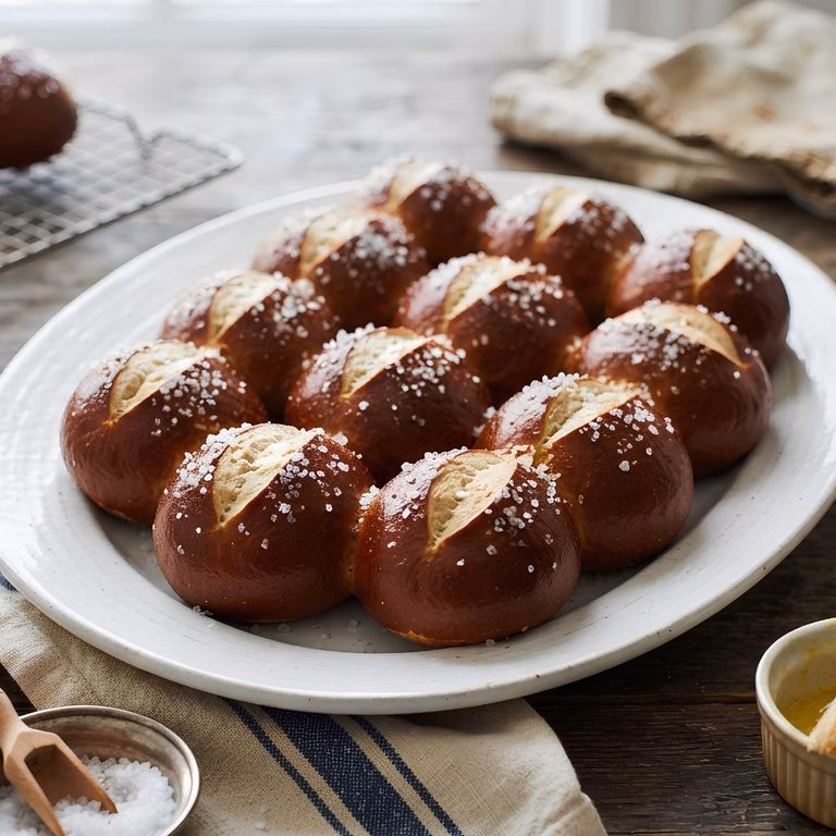 Homemade Pretzel Bun Recipe