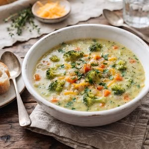 Instant Pot Broccoli Cheddar Soup Recipe
