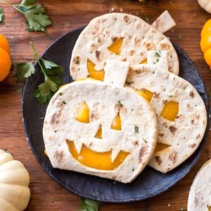 Jack O Lantern Quesadillas Recipe