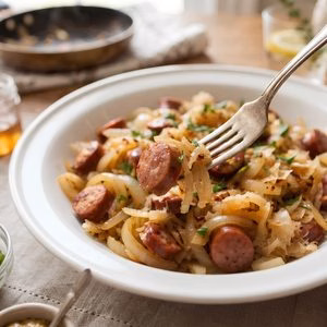 Kielbasa and Sauerkraut Recipe