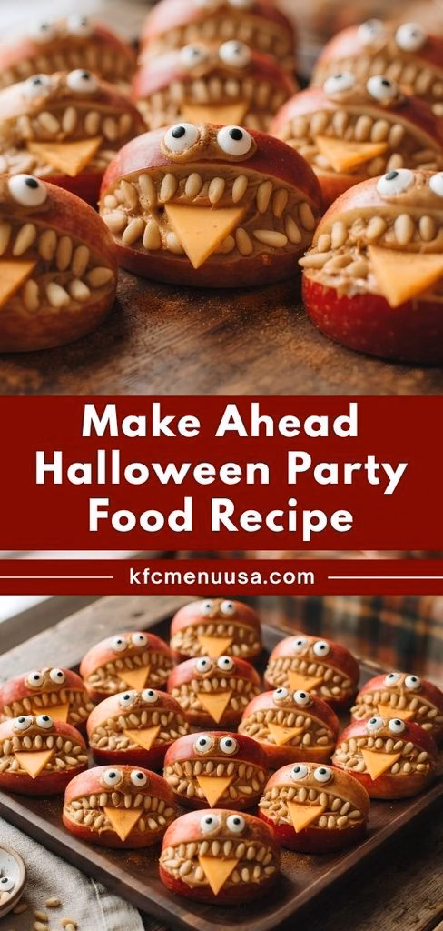 Make Ahead Halloween Party Food Recipe