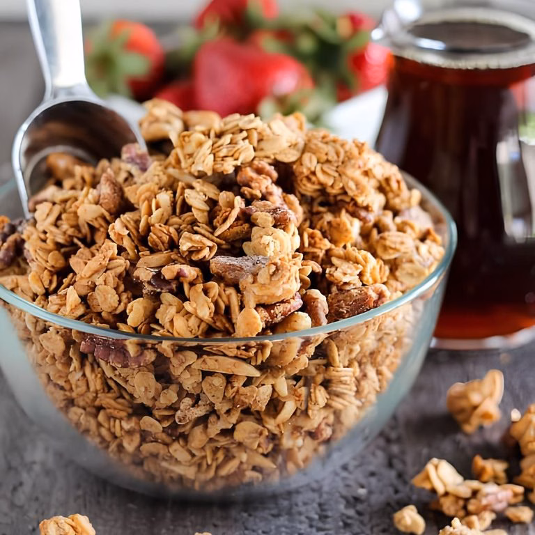 Maple Pecan Granola Recipe