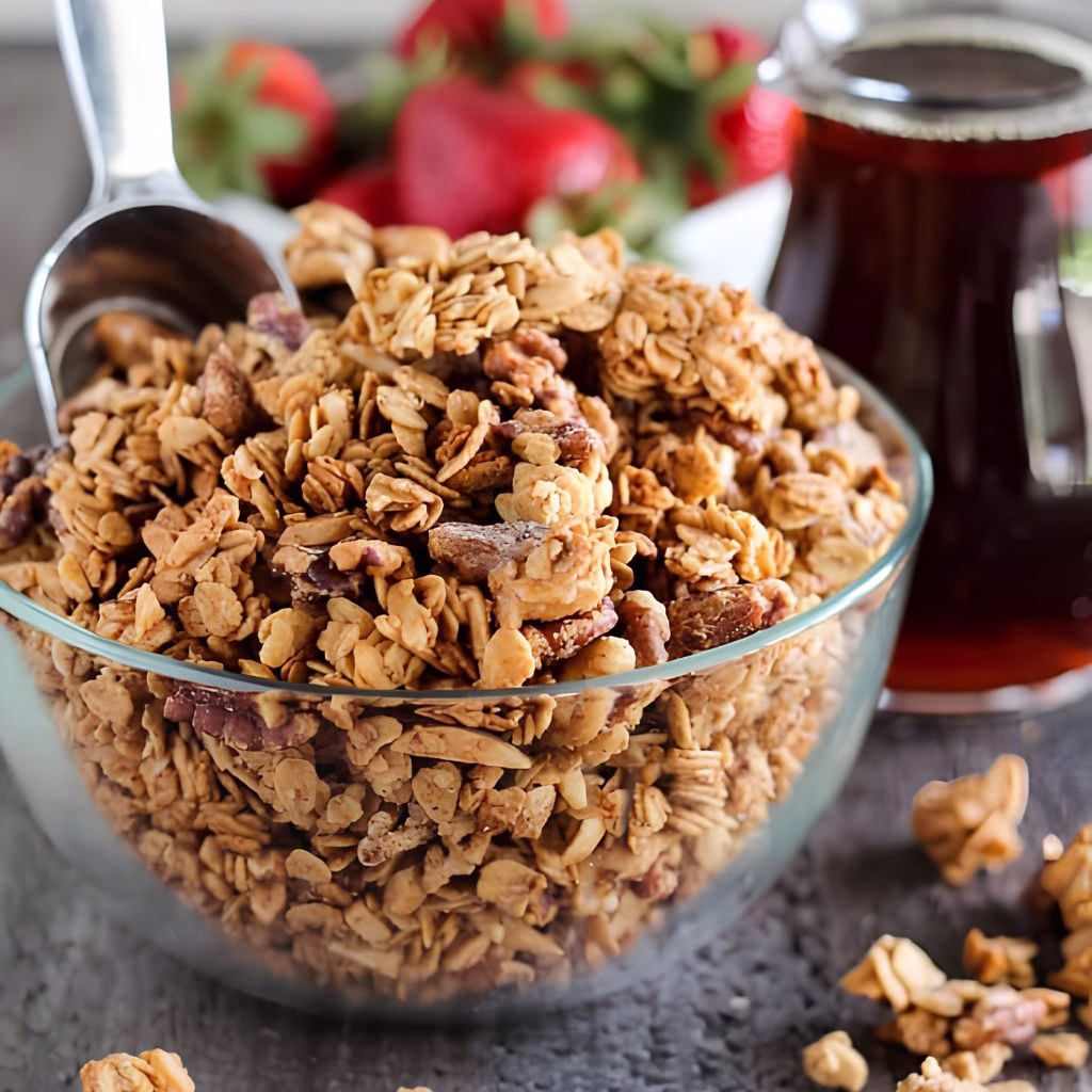 Maple Pecan Granola Recipe