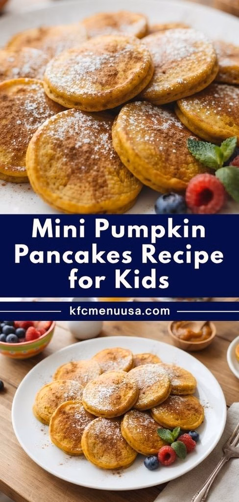 Mini Pumpkin Pancakes Recipe for Kids