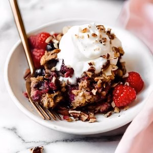 Mixed Berry Baked Oatmeal Recipe