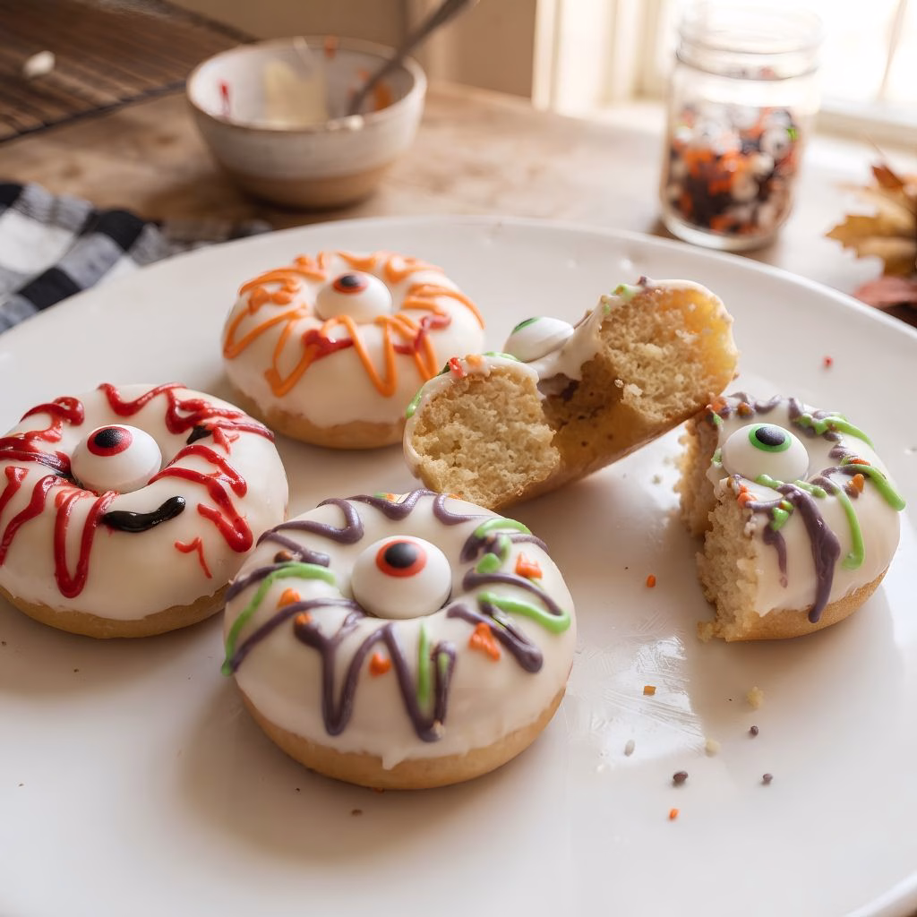 Monster Eyes Donuts Recipe