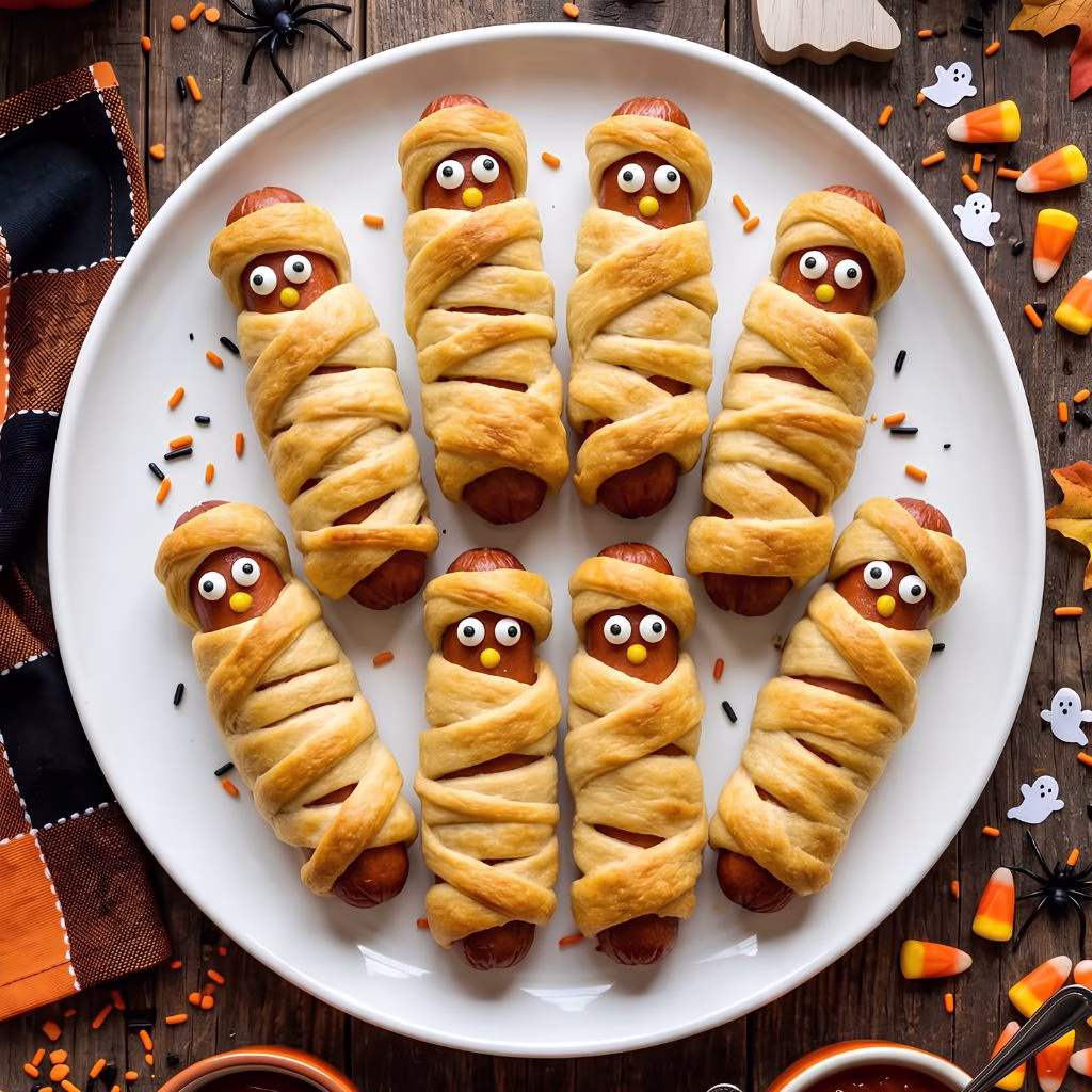 Mummy Hot Dogs Recipe
