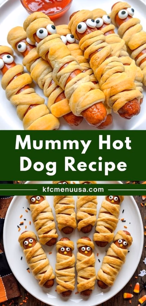 Mummy Hot Dogs Recipe