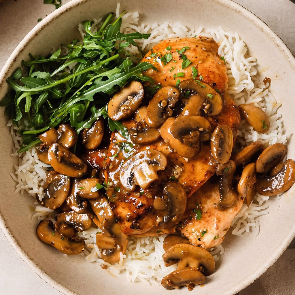 Mushroom Chicken Skillet Recipe