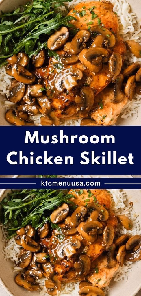 Mushroom Chicken Skillet Recipe