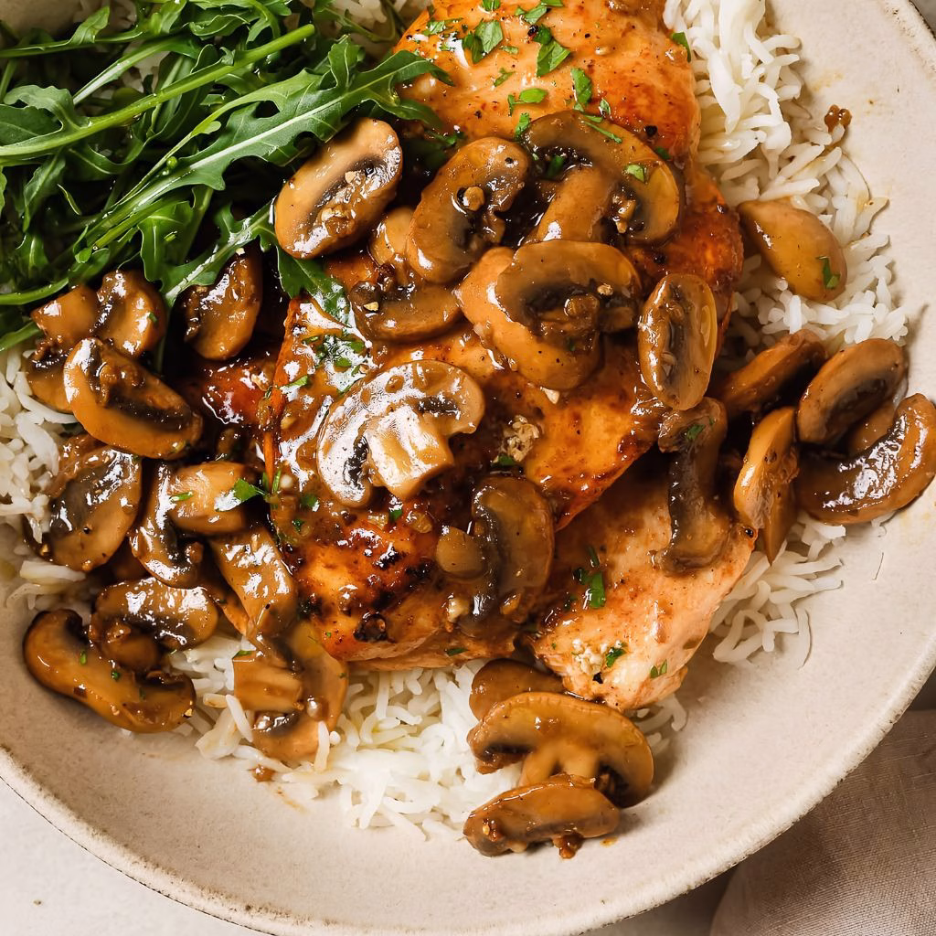 Mushroom Chicken Skillet Recipe