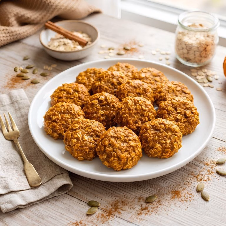 No Bake Pumpkin Cookies Recipe