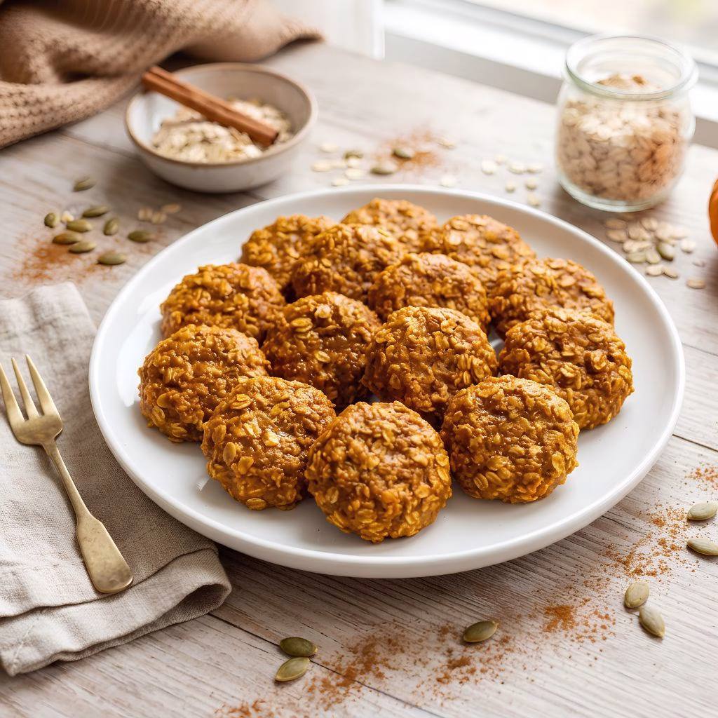 No Bake Pumpkin Cookies Recipe
