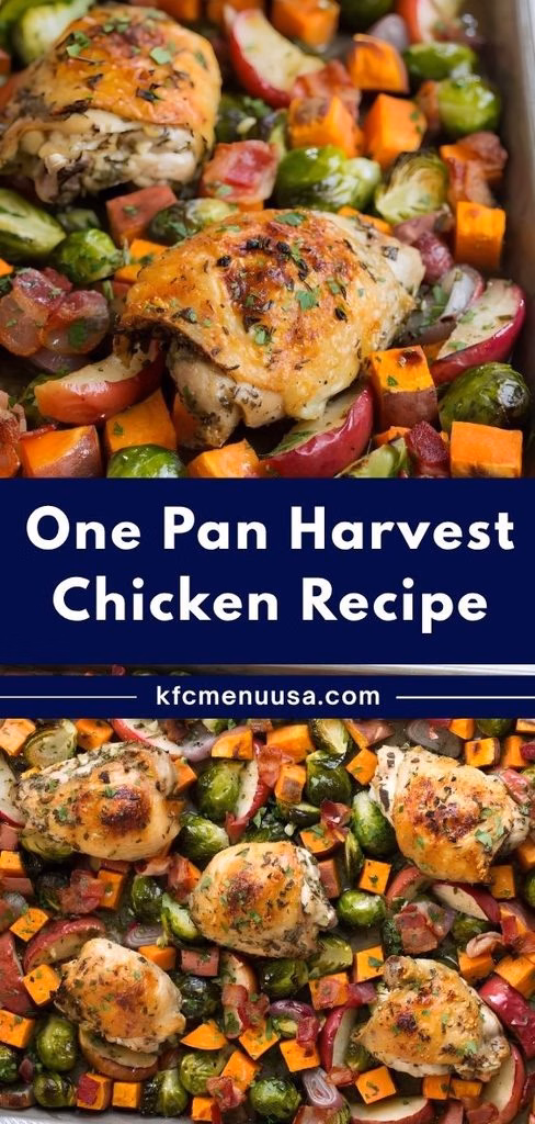 One Pan Harvest Chicken Recipe