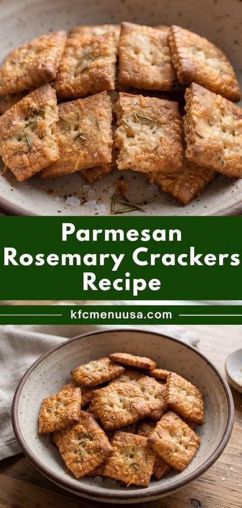 Parmesan Rosemary Crackers Recipe