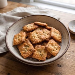 Parmesan Rosemary Crackers Recipe