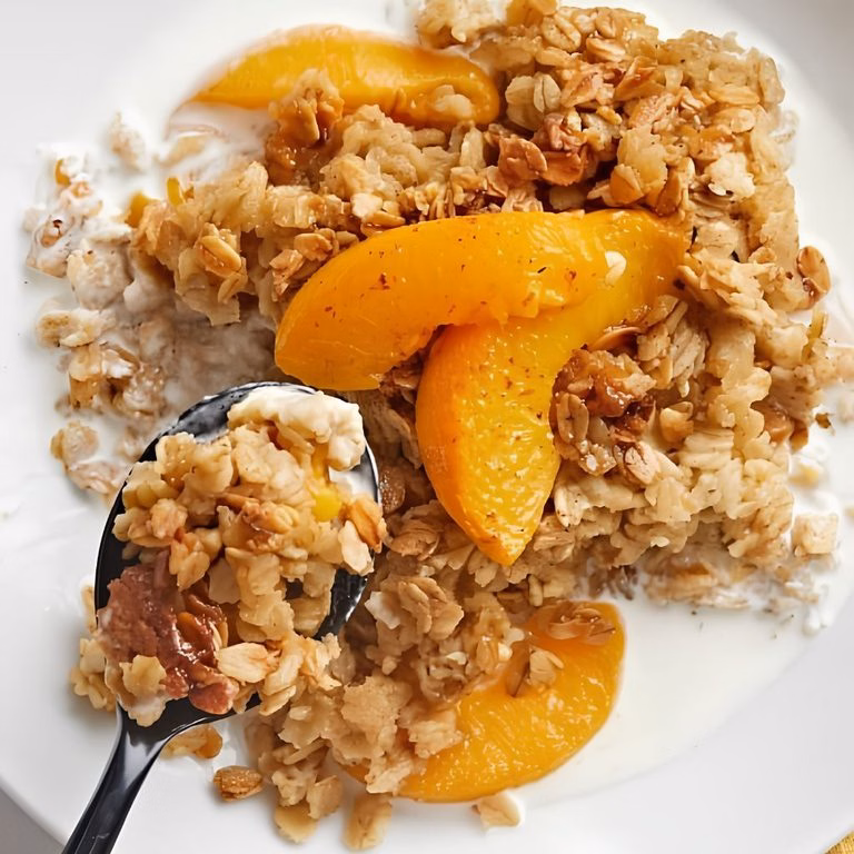 Peach Baked Oatmeal Recipe