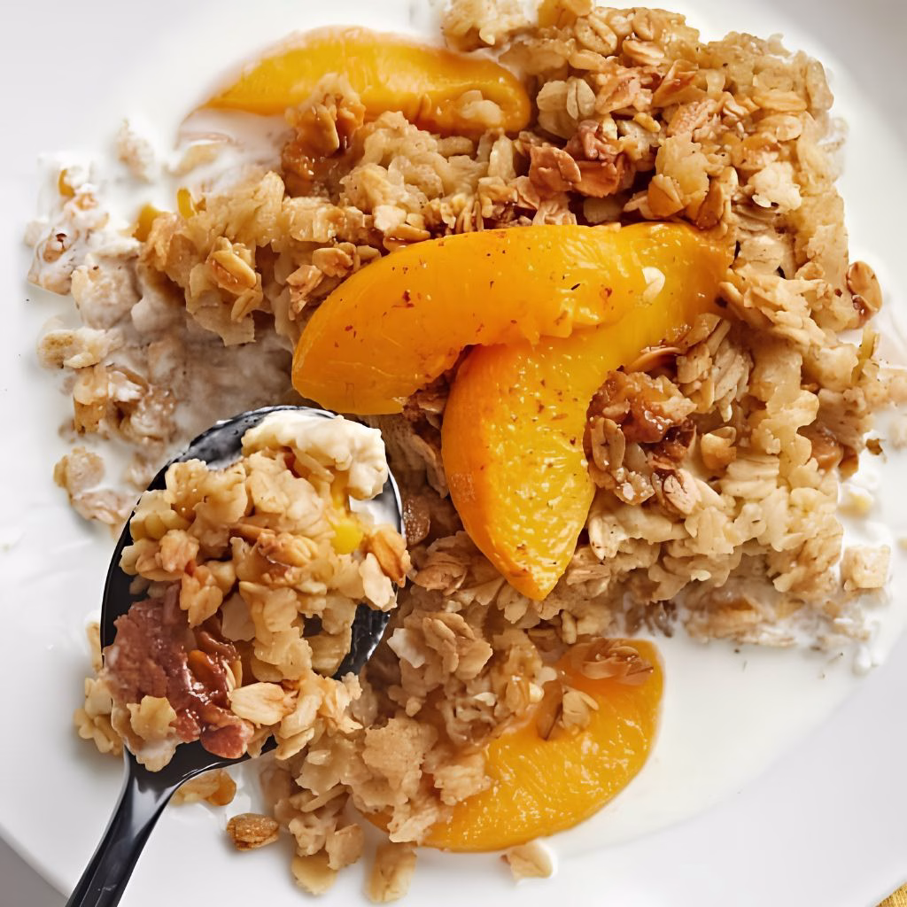 Peach Baked Oatmeal Recipe