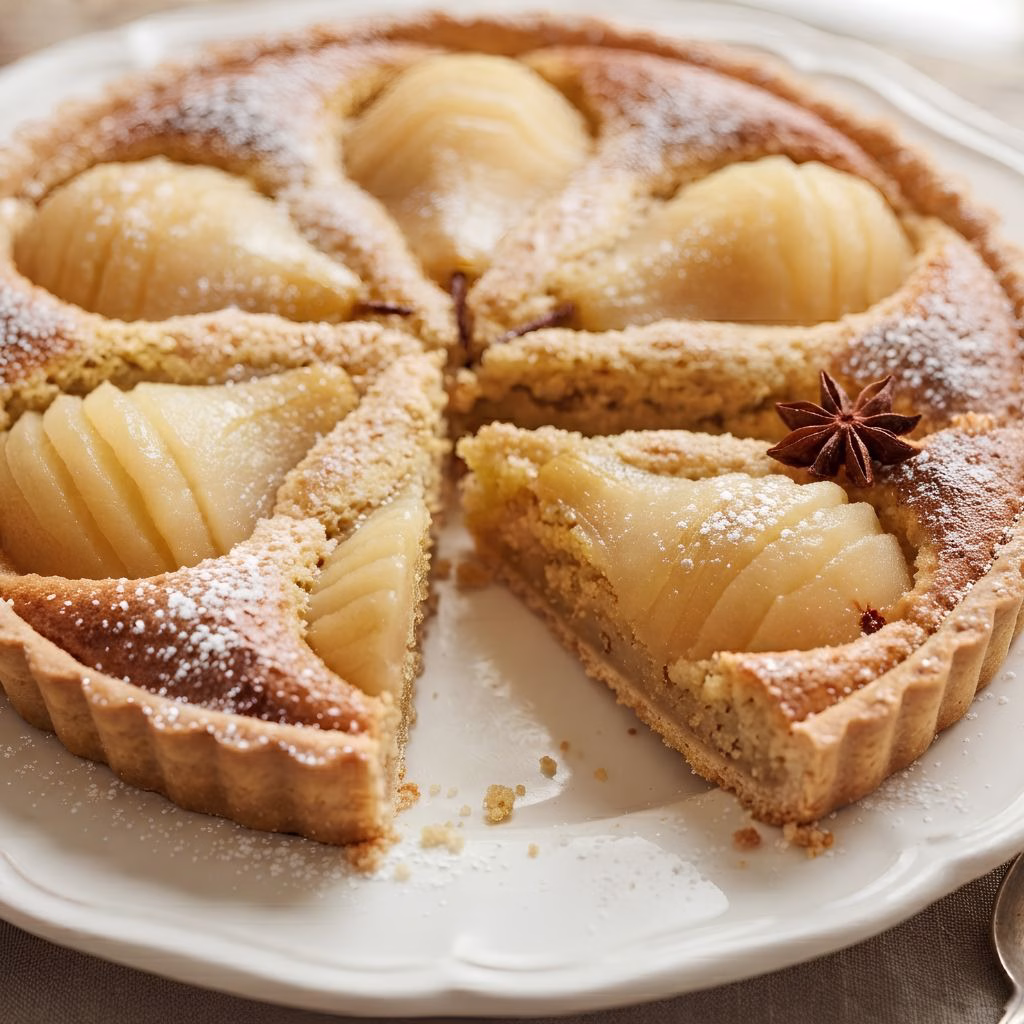 Pear Frangipane Tart Recipe