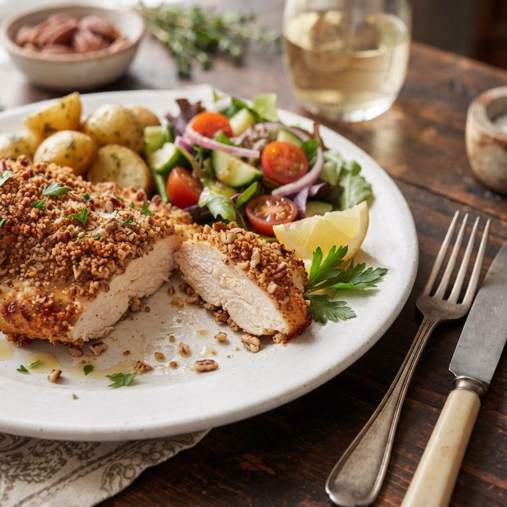 Pecan Crusted Chicken Recipe
