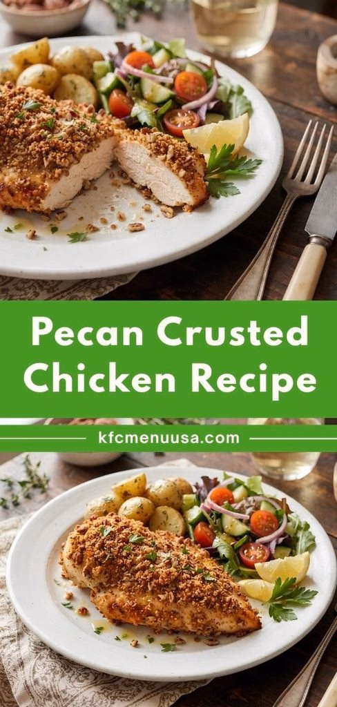 Pecan Crusted Chicken Recipe 
