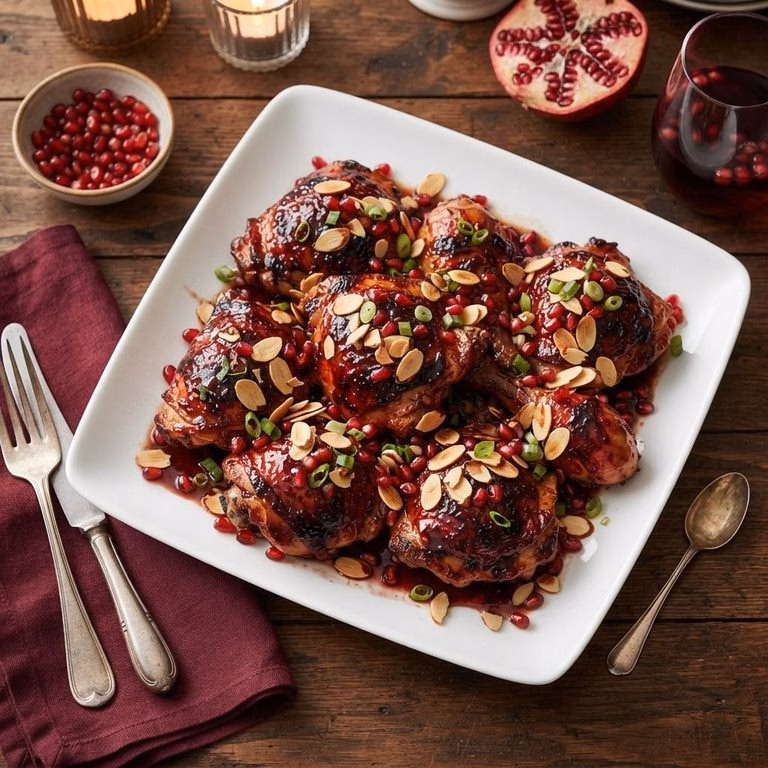 Pomegranate Glazed Chicken Recipe