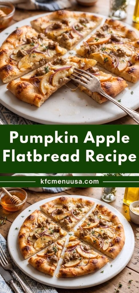Pumpkin Apple Flatbread Recipe