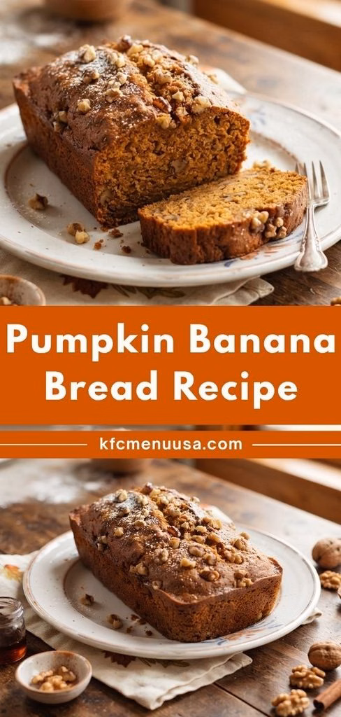 Pumpkin Banana Bread Recipe
