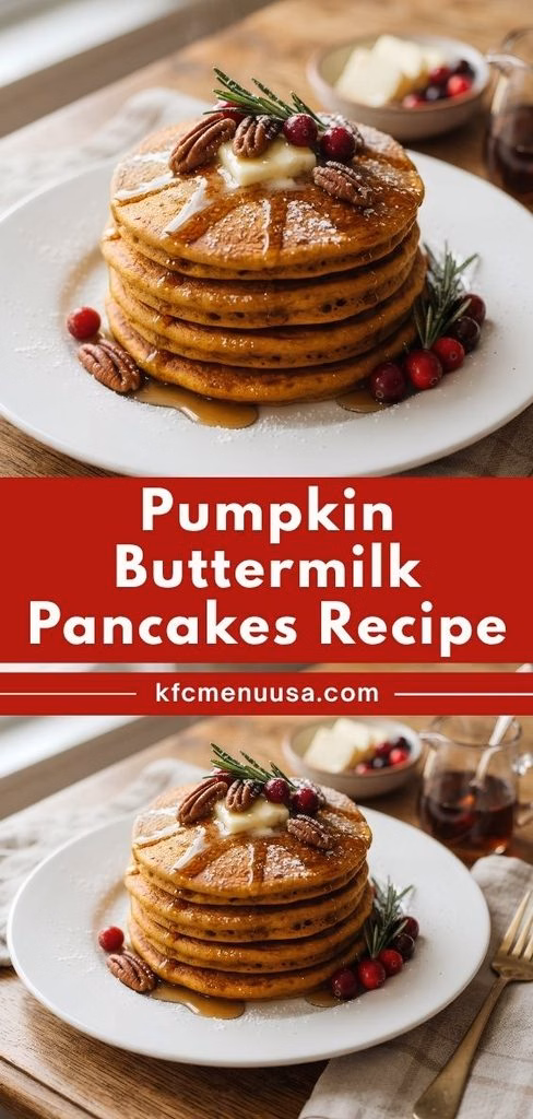 Pumpkin Buttermilk Pancakes Recipe