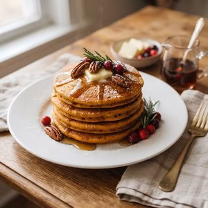 Pumpkin Buttermilk Pancakes Recipe
