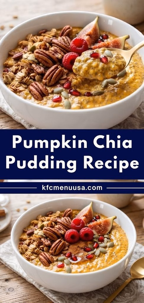 Pumpkin Chia Pudding Recipe