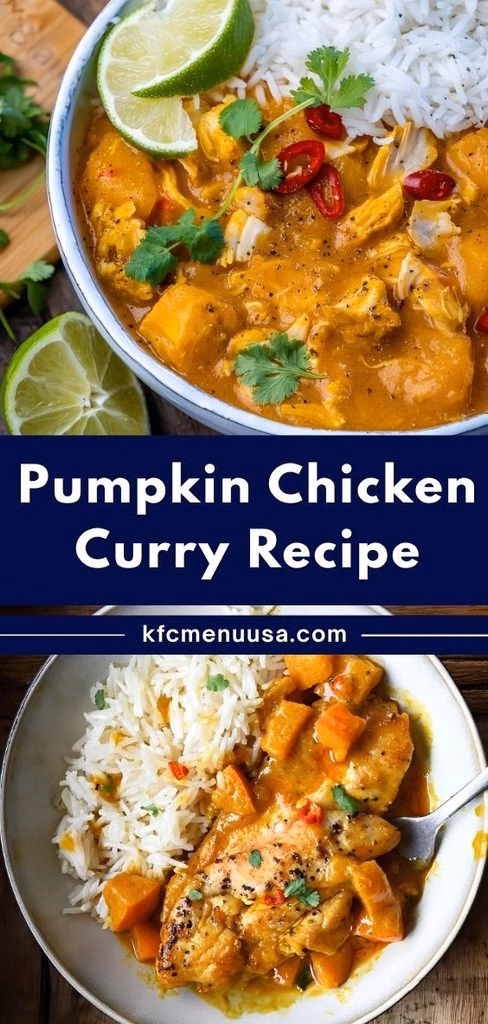 Pumpkin Chicken Curry Recipe