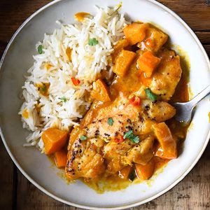 Pumpkin Chicken Curry Recipe
