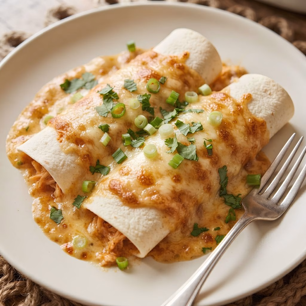 Pumpkin Chicken Enchiladas Recipe