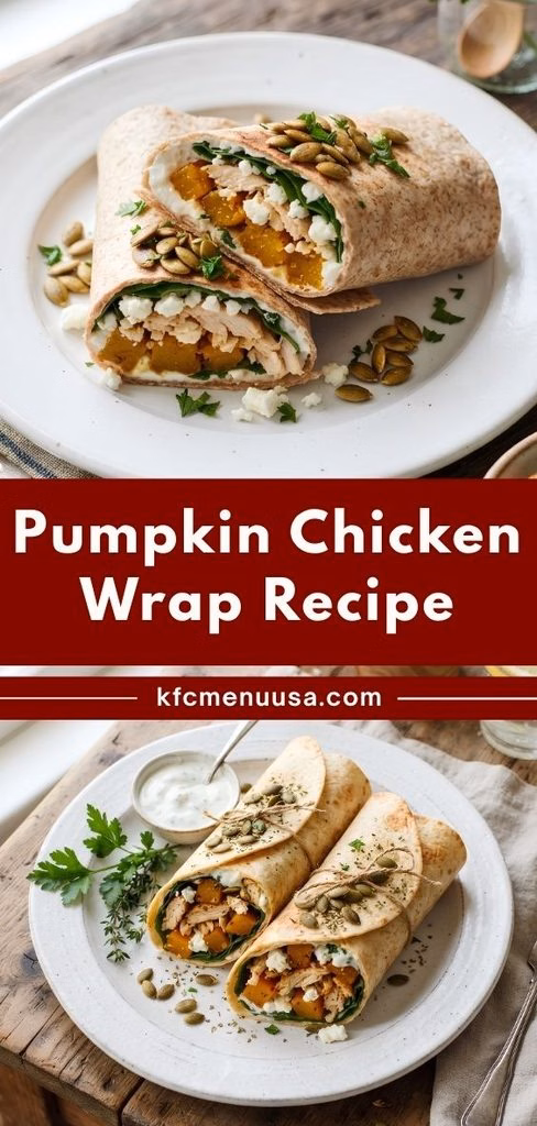 Pumpkin Chicken Wrap Recipe