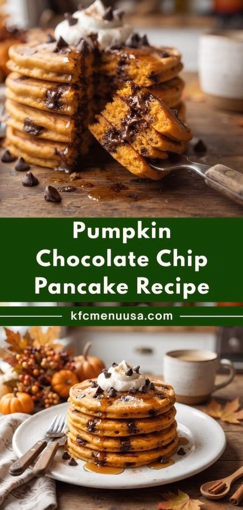 Pumpkin Chocolate Chip Pancake Recipe