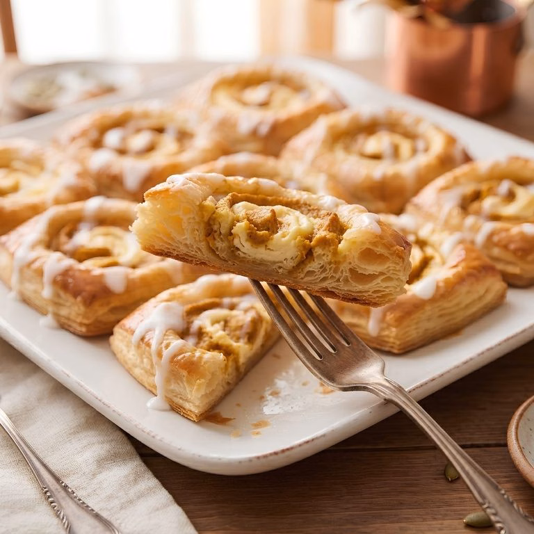 Pumpkin Cream Cheese Danish Recipe