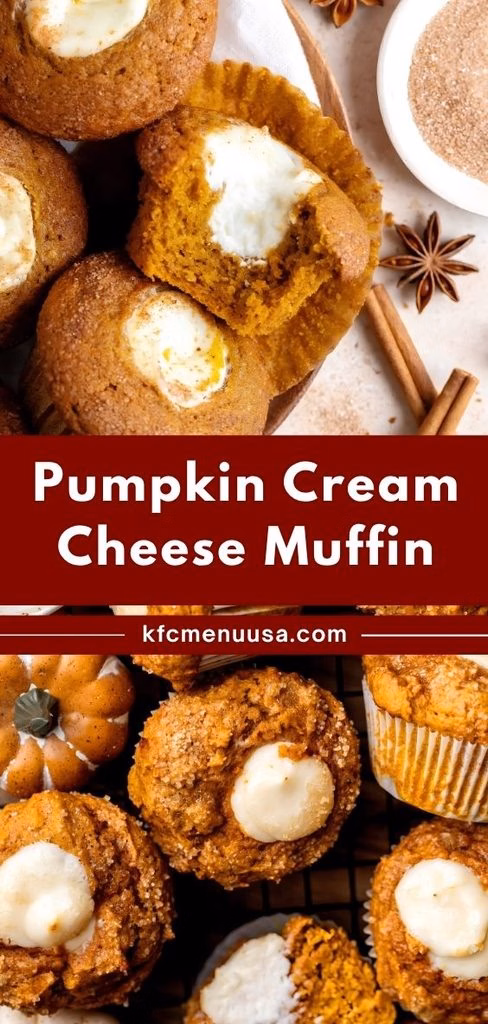 Pumpkin Cream Cheese Muffins Recipe
