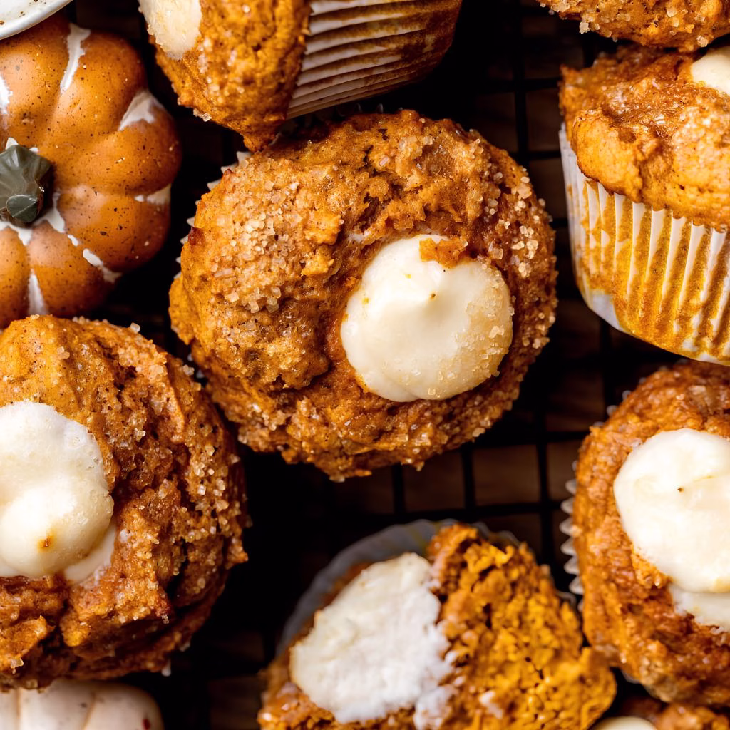 Pumpkin Cream Cheese Muffins Recipe