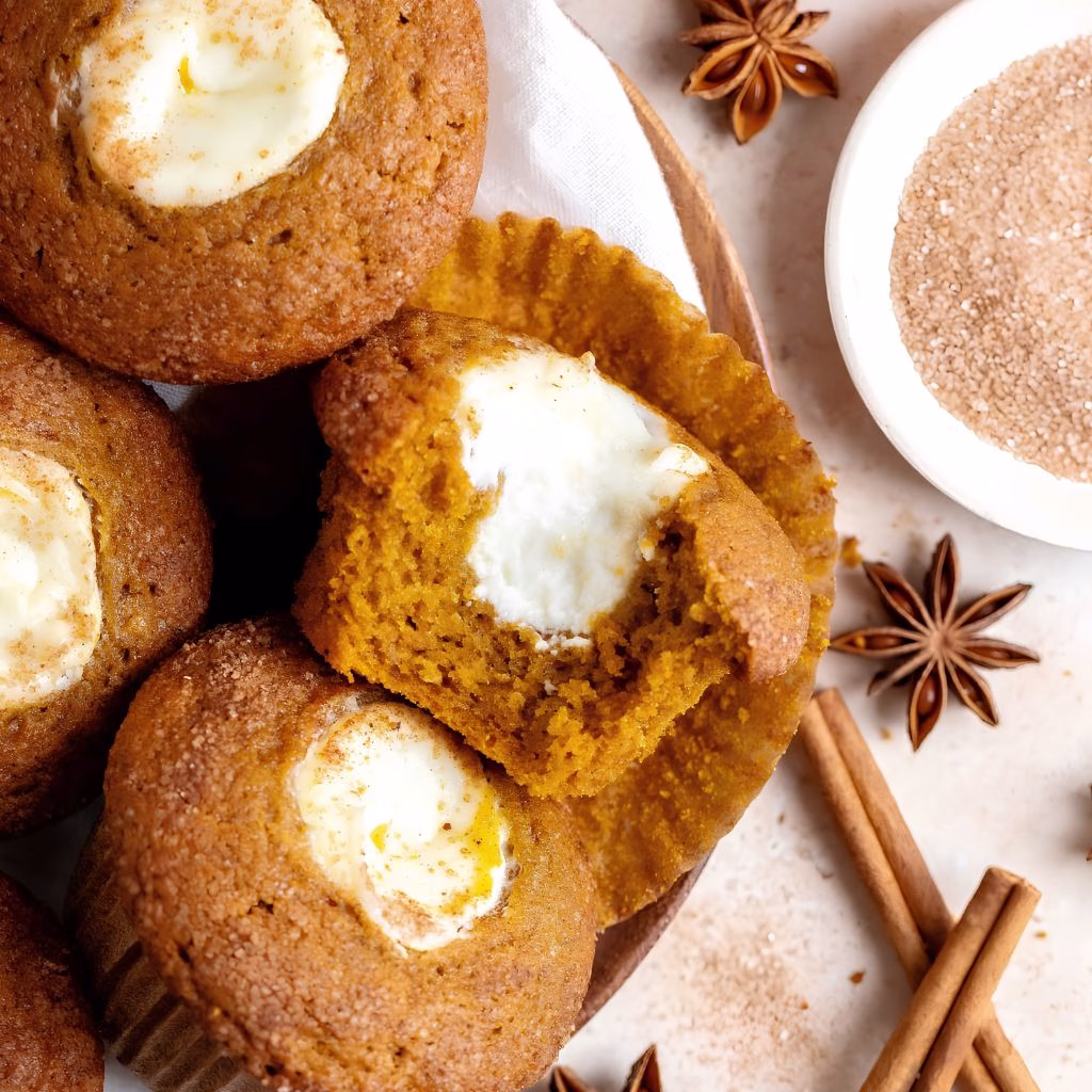 Pumpkin Cream Cheese Muffins Recipe