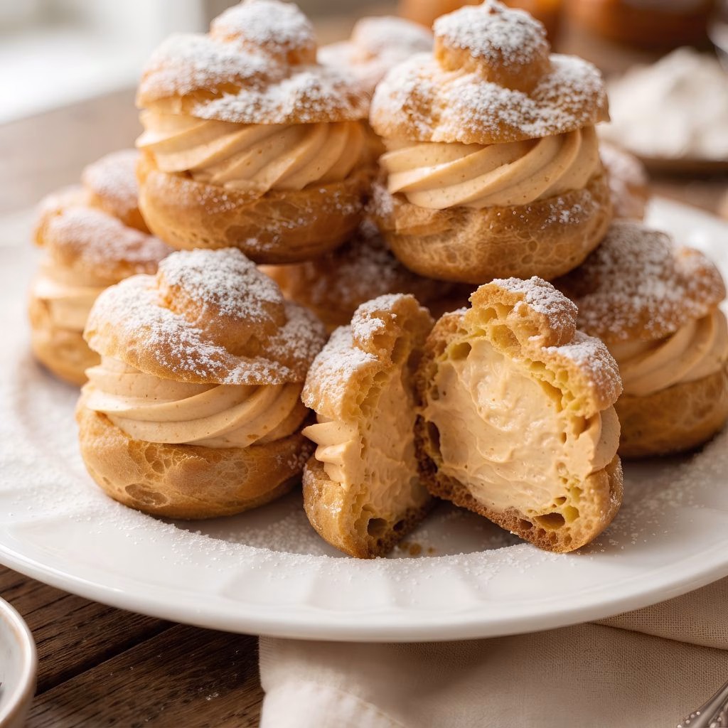 Pumpkin Cream Puffs Recipe