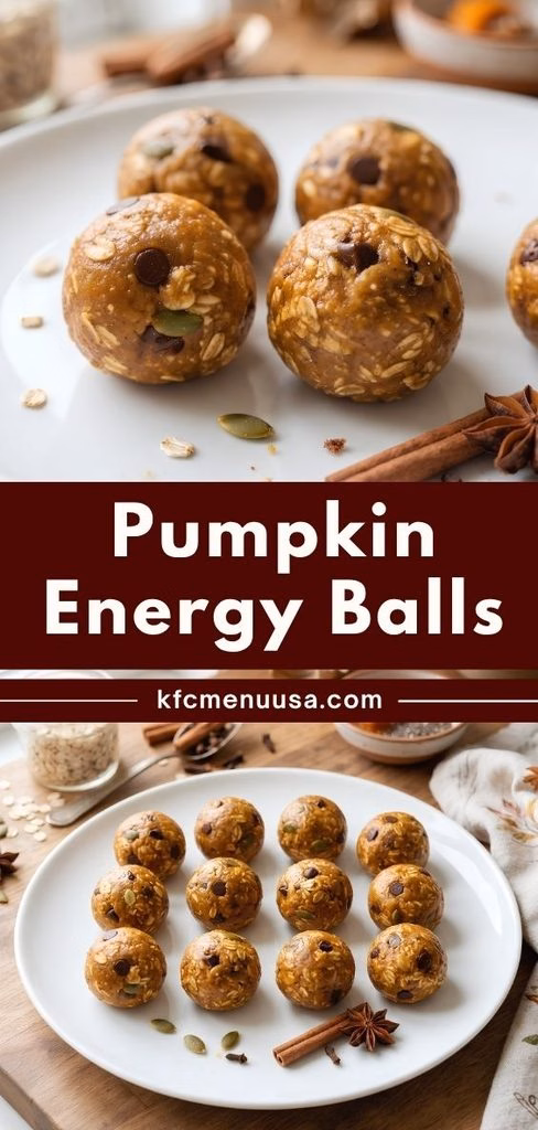 Pumpkin Energy Balls Recipe