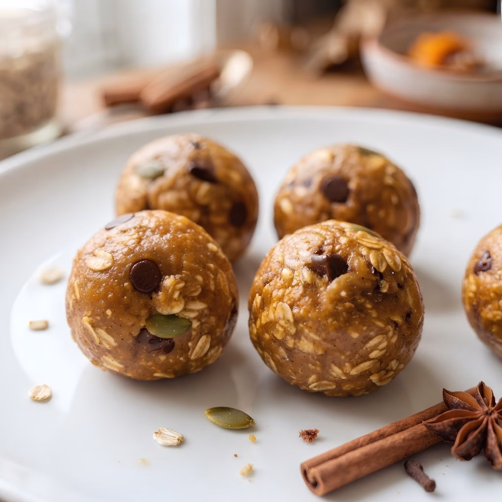 Pumpkin Energy Balls Recipe