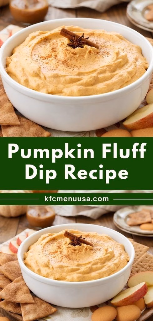 Pumpkin Fluff Dip Recipe