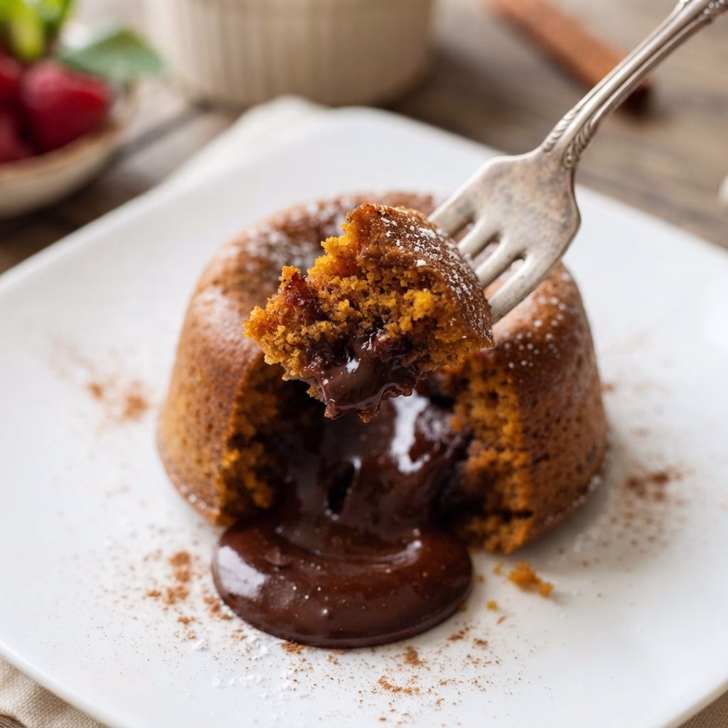 Pumpkin Lava Cake Recipe